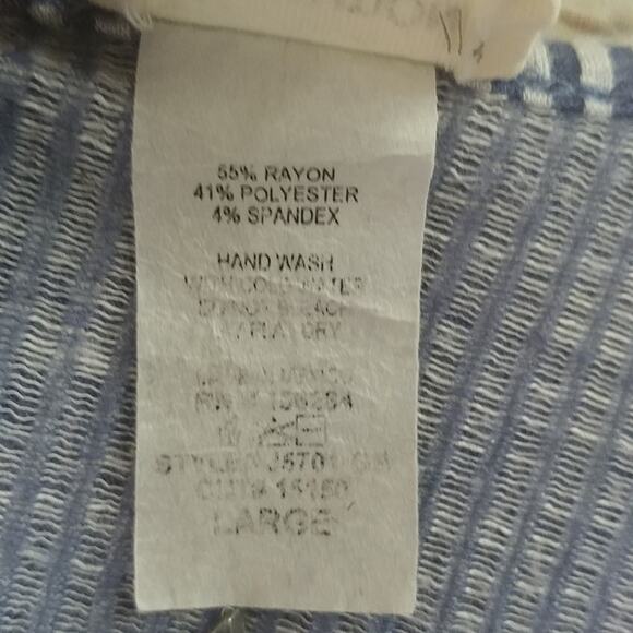 Caution To The Wind Striped Maxi Dress Size L - Picture 5 of 5